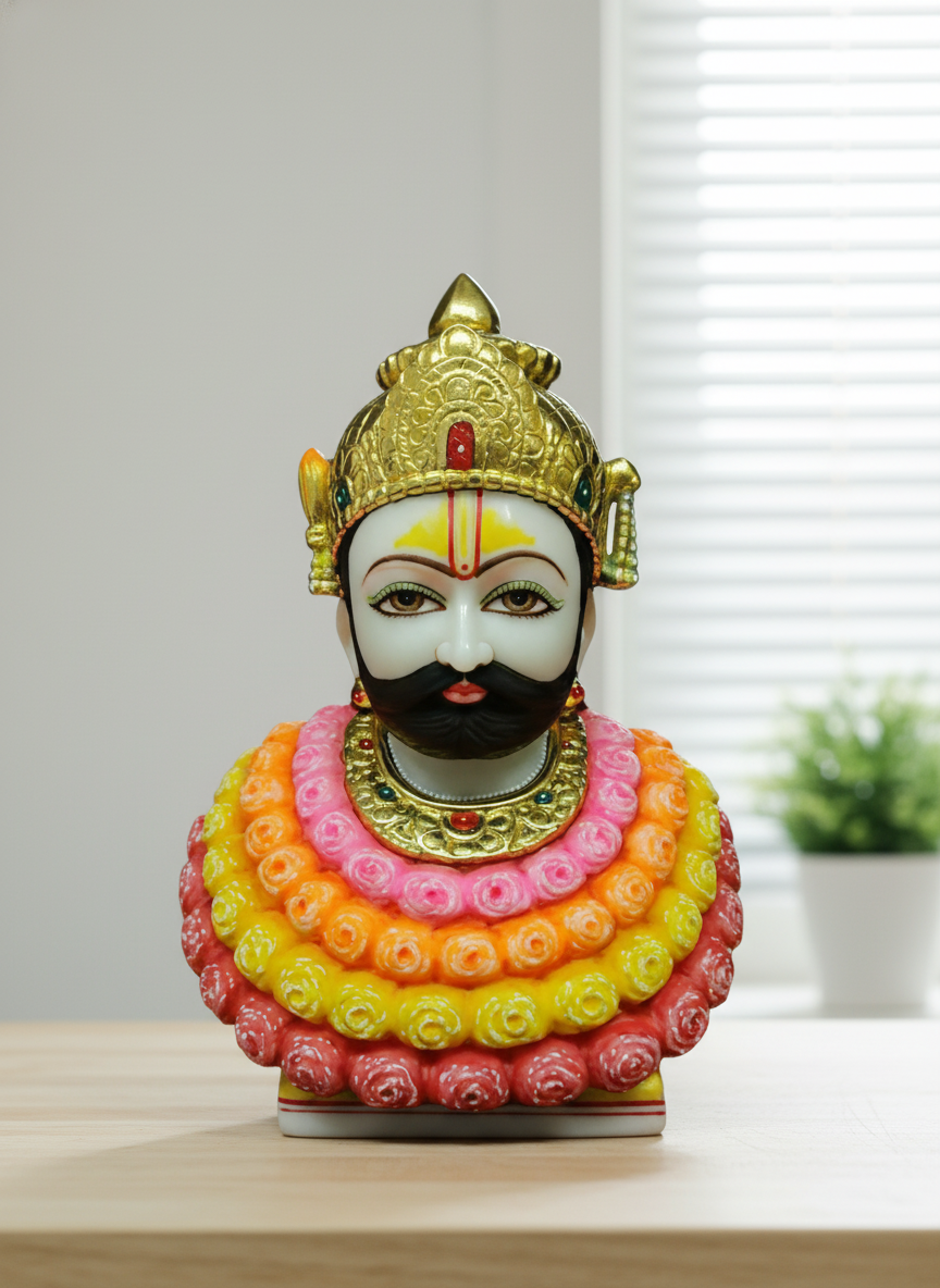 Colorful Marble Khatu Shyam Ji
